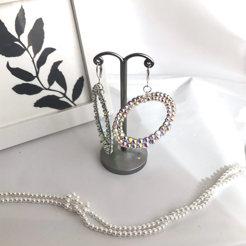 ピアス　社交ダンス☆ベリーダンス 社交ダンスイヤリング 8 ダンスアクセサリー ベリーダンス ブライダル