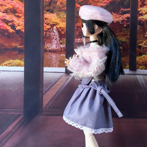 リカちゃん服　722 オフショルダーセットアップ リカちゃん服 722 オフショルダーセットアップ リカちゃん 服 オフ