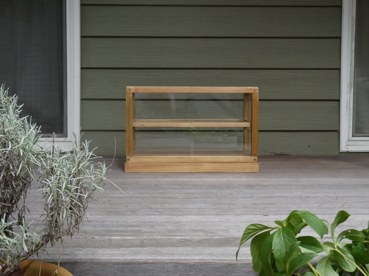 木製のショーケース　【小】　☆サイズオーダー可！☆　SK004