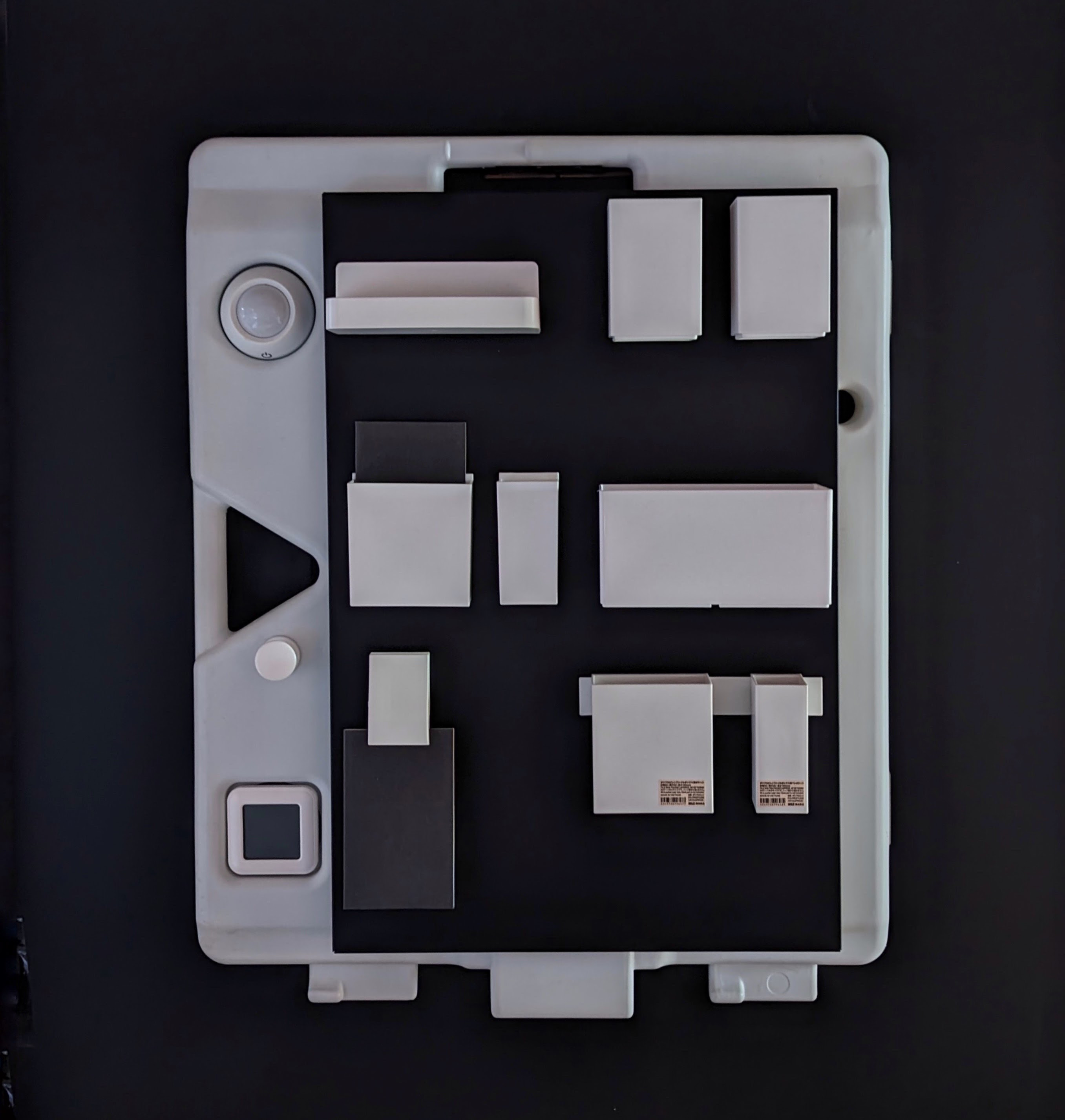 UB storage board　プラスチックウォールポケット/ストレージパネル 〈ベースタイプ〉nbp200423