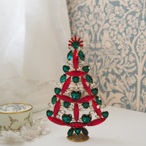 チェコガラスツリーpurpleXviolet その他インテリア雑貨 *LULU