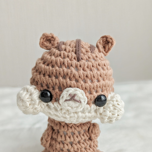 逞しいリスちゃん ぬいぐるみ ハンドメイド 海外作家様 栗鼠 部屋飾り リスのぬいぐるみ | chouette かわいいリスちゃん ぬいぐるみ