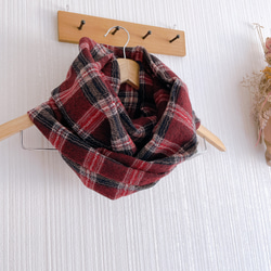 絵画なパッチワーク♥ふわふわボリュームスヌード♥ネイビー イエロー エクリュ 絵画なパッチワーク♥ふわふわボリュームスヌード♥ネイビー