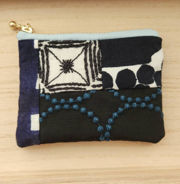 ミナペルホネン はぎれ パッチワークポーチ ポーチ iro.to