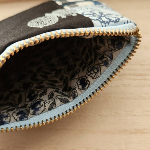 ミナペルホネン はぎれ パッチワークポーチ ちょうちょ ポーチ iro.to