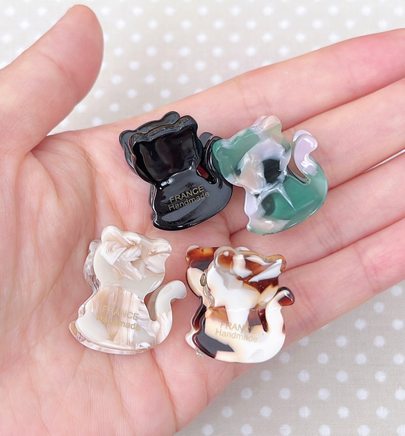 ぐでねこちゃんヘアクリップ CAT DAY】キャットヘアクリップ(ヘア