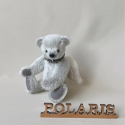 手のひらサイズのテディベア（オトナ色マルチ） ぬいぐるみ POLARIS