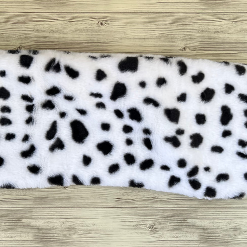 ダルメシアン柄 ボアマフラー ストール akaneko スヌード ワンちゃん