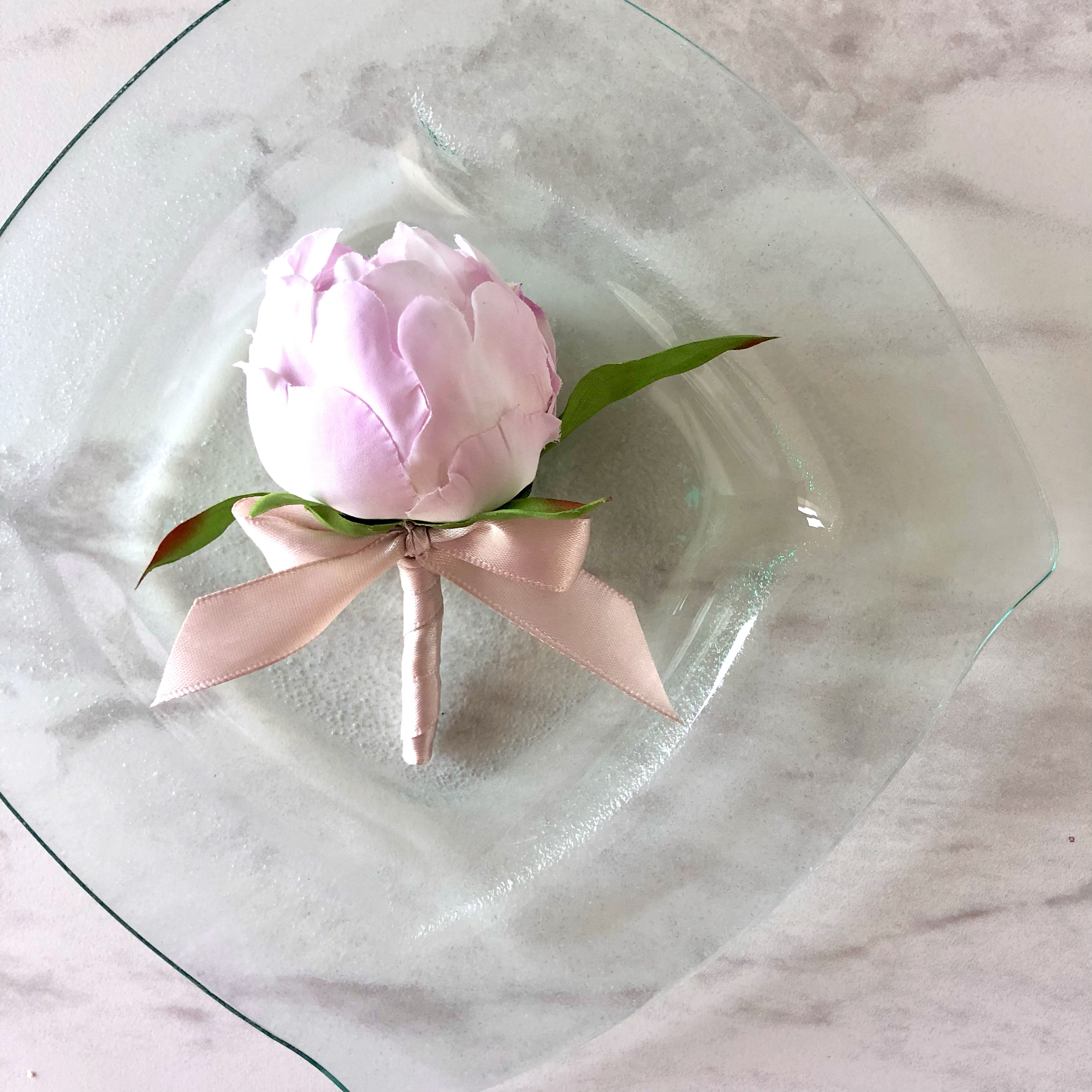 芍薬♪ウェディングブーケ ブートニア付き ピオニーブーケ