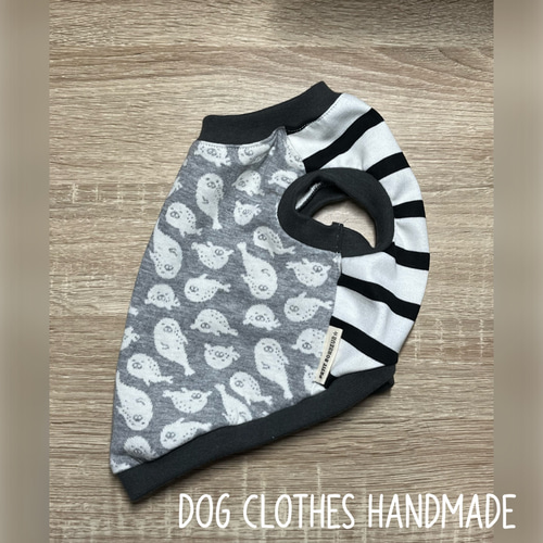 犬服 アザラシ maffon タンクトップ ハンドメイド ペット服