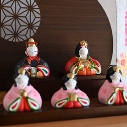 【今年の新作】【送料無料】ひな人形　ひな祭り　名前旗　Hina festival　小さいひな人形　フルセット 8枚目の画像