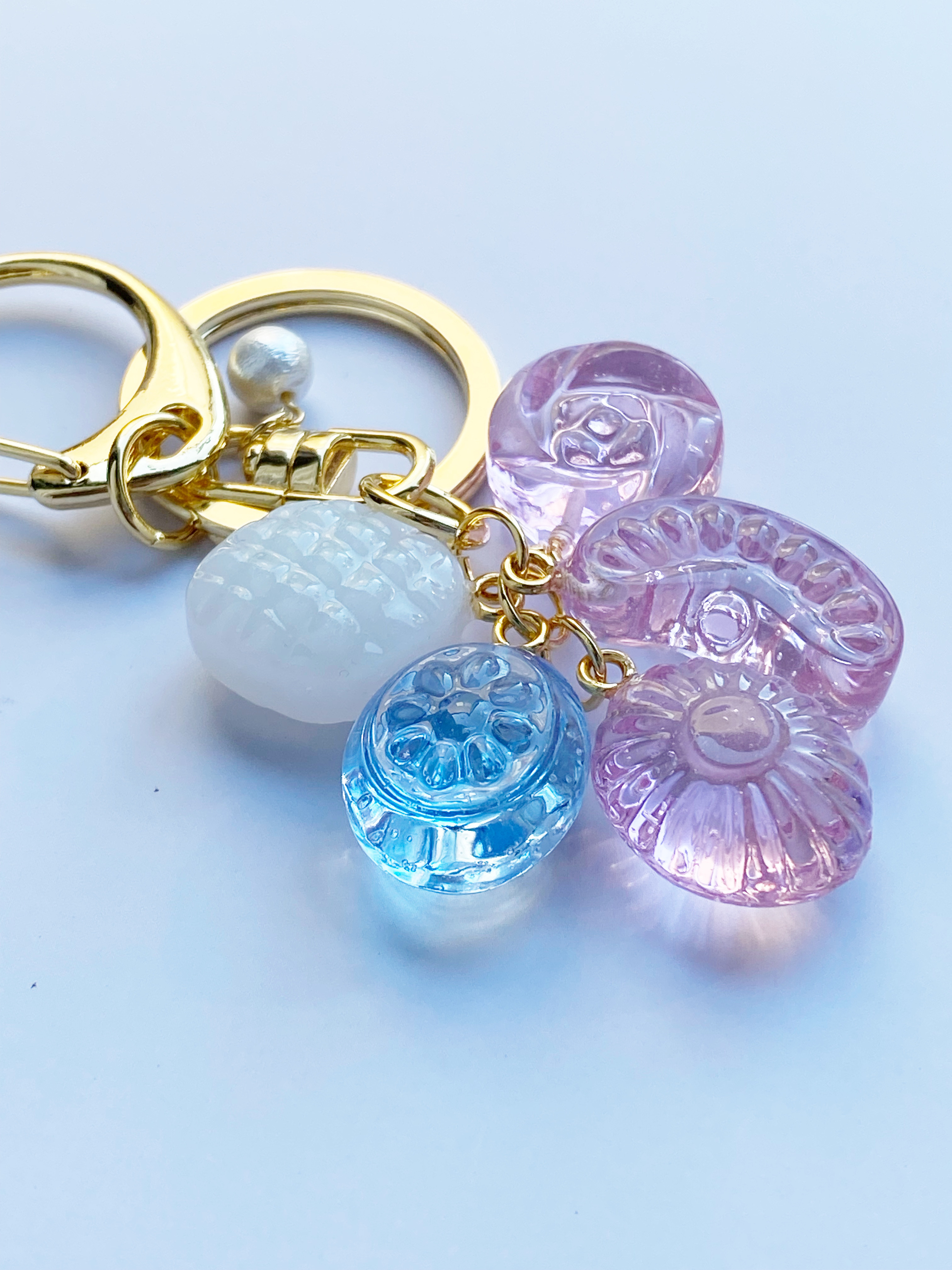 チャーム レジン キーホルダー ミズイロ