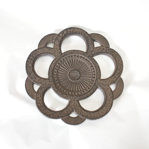 南部鉄器 急須 鍋敷 南部鉄器 骨董品 鉄瓶とウサギ型鍋敷きの