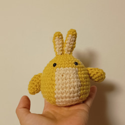 オーダー】Viosoraさんちのうさぎぷんこさん あみぐるみ たこを編む人