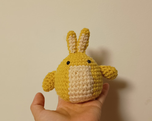 オーダー】Viosoraさんちのうさぎぷんこさん あみぐるみ たこを編む人