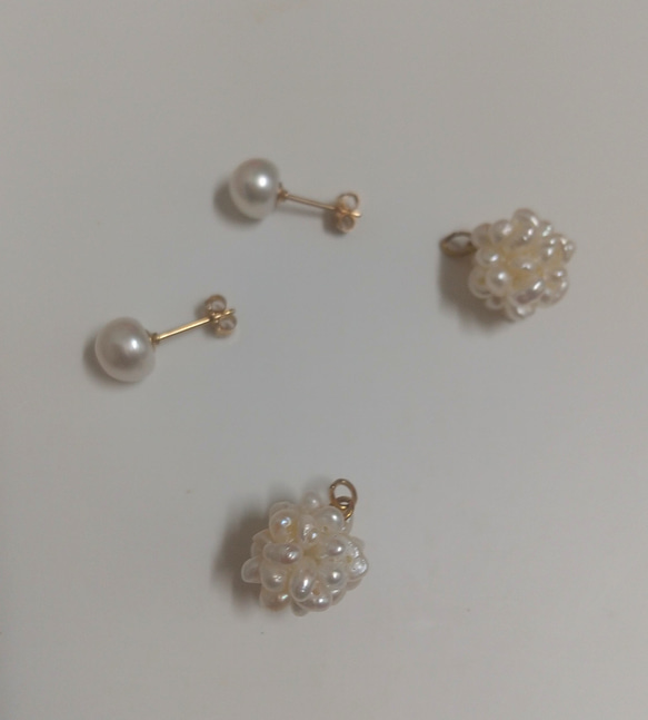 【14kgf】2WAY Pearl pierce 6枚目の画像