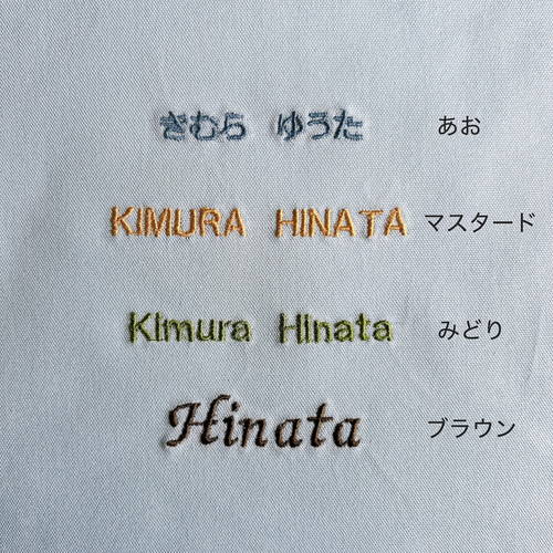 受注製作・サイズ色々／恐竜刺繍・ランチョンマット・男の子・幼稚園