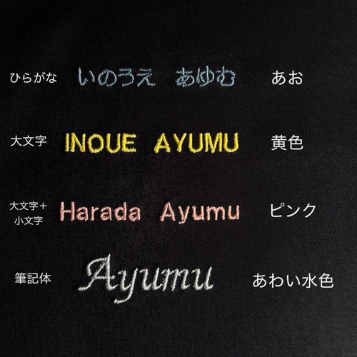 受注製作・サイズ色々／恐竜刺繍・ランチョンマット・男の子・幼稚園