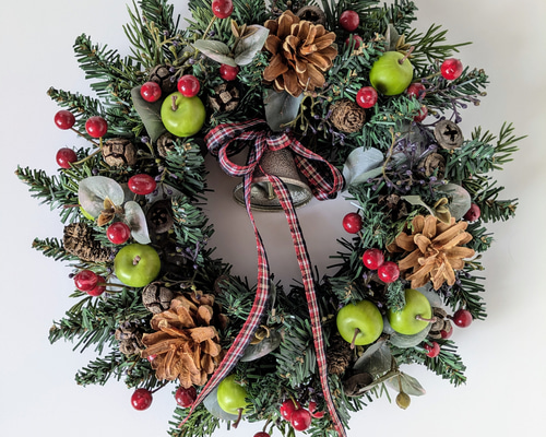 familiar クリスマスリース　りんご familiar クリスマスリース りんご
