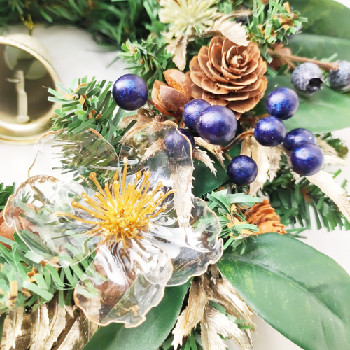 ✳️クリスマスリース、、、、、、松ぼっくりハンドメイド　大 ✳️クリスマスリース、、、、、、松ぼっくりハンドメイド 大