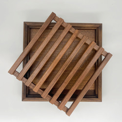 【送料込】カッティングボード 木製 まな板 ウォールナット　ハンドメイド　ブレッドカッティングボード 5枚目の画像