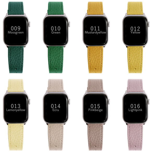 刻印無料　クリスマス　ギフト　本革 時計 WatchBand001 (apple watch)#mm00000089a 15枚目の画像