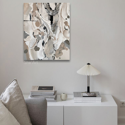 【原画】幾何学アート 額縁付き モダンデザイン 北欧風インテリア 原画】幾何学アート 額縁付き モダンデザイン 北欧風インテリア