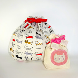 猫（ねこ） 巾着袋 のおすすめ人気通販｜Creema(クリーマ) 国内