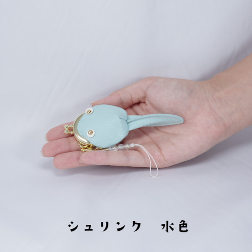 おたまじゃくしのミニがま口 ストラップ付 がま口 MAKERS-KP