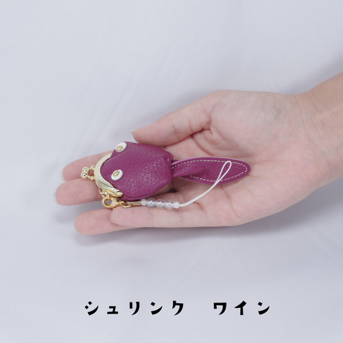 おたまじゃくしのミニがま口 ストラップ付 がま口 MAKERS-KP