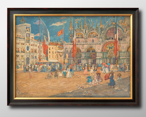 会員様限定 お買い得商品 14124アートポスター A3サイズ『モーリス・プレンダー 絵画 絵画
