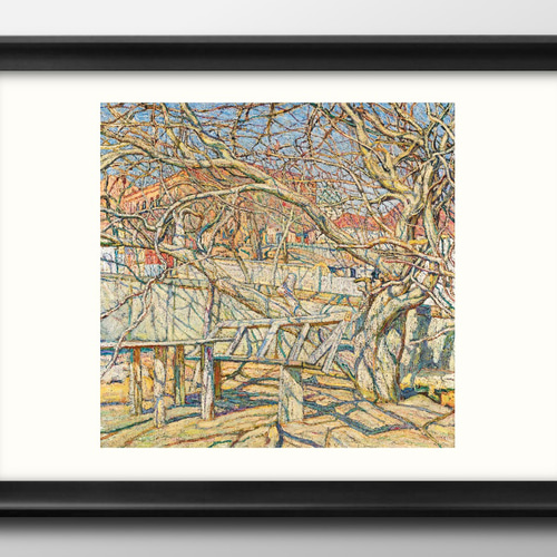 絵画 M 14192アートポスター 絵画 A3サイズ『アブラハムA.マニエビッチ