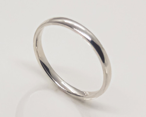コウマルツヤリング / 定番のシンプルな指輪 Silver925を使用