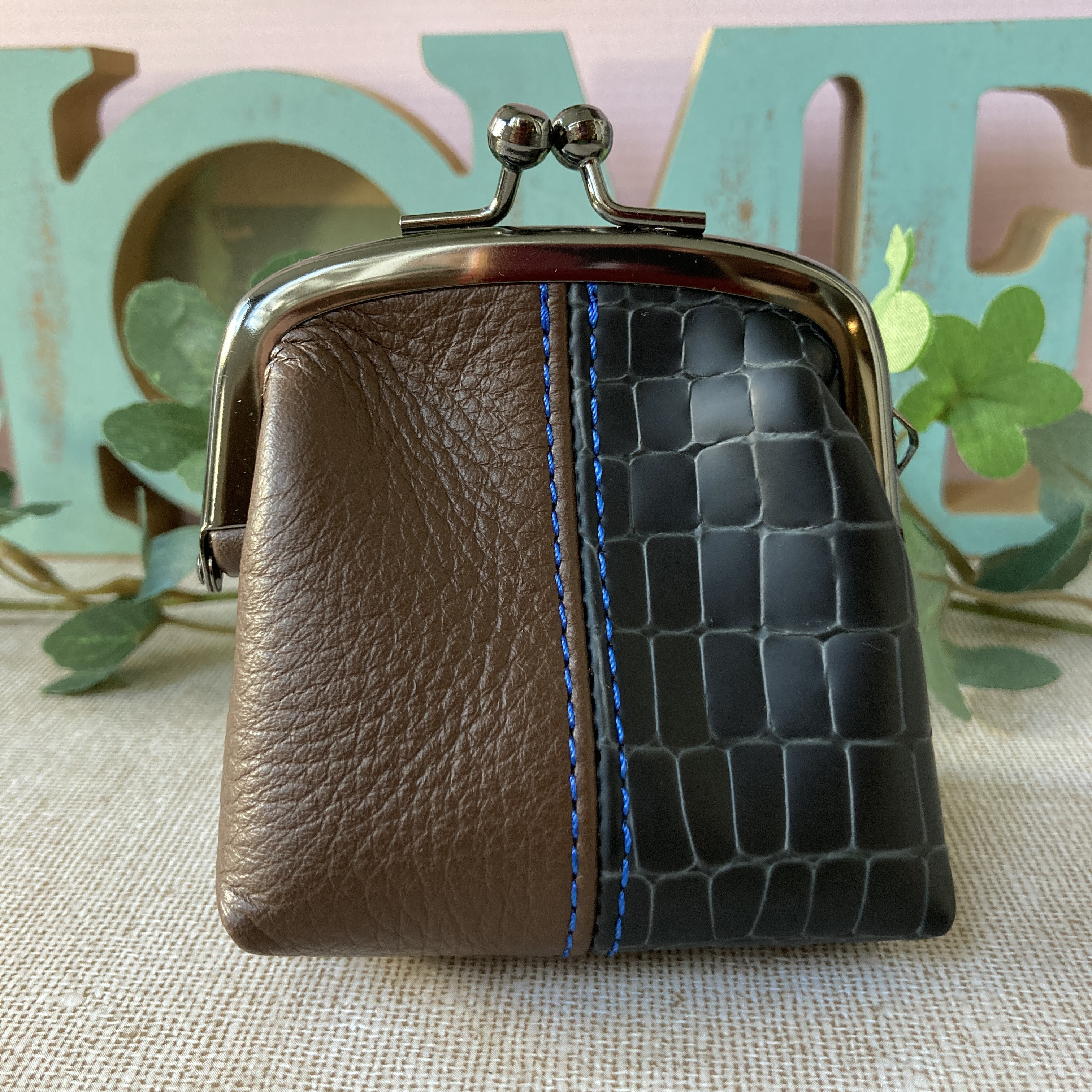 底値　エルメス　がま口　コインケース