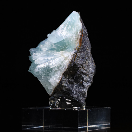 超綺麗なブルーのキラキラ☆彡 天然 アラゴナイト 28g 天然石 結晶