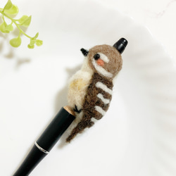 日本の野鳥 コゲラ好きさんのための羊毛フェルトオリジナルマスコット