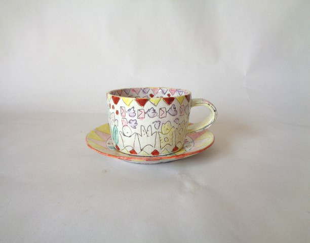 上絵カップ＆ソーサー③