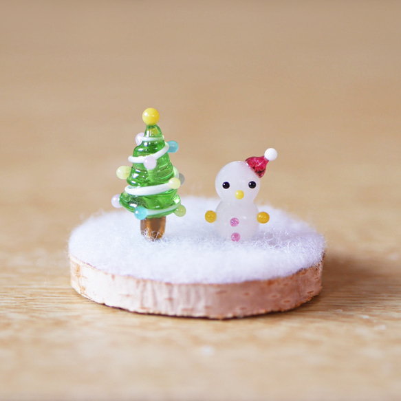 ガラス細工 クリスマス ツリー サンタ ブーツ 雪だるま まとめ売り