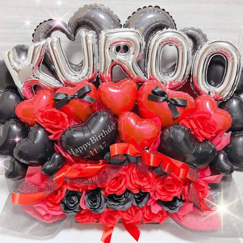 バルーン生誕祭卒業推し活 プレゼントギフトバルーンアレンジ