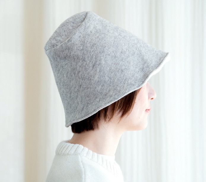 Organic Cotton あったか帽子【ヤク混裏起毛】