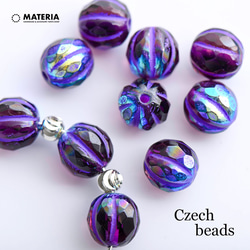 色味変更あり】チェコビーズ ファイヤーポリッシュ ブルーグリーン