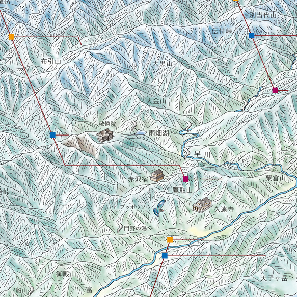 山梨百名山チャレンジマップ 4枚目の画像