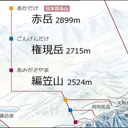 山梨百名山チャレンジマップ 7枚目の画像