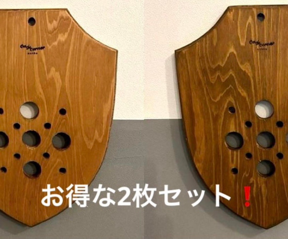 【ビカクシダ　着生板】お得な2枚セット❗️コウモリラン　家具職人　塊根植物 1枚目の画像