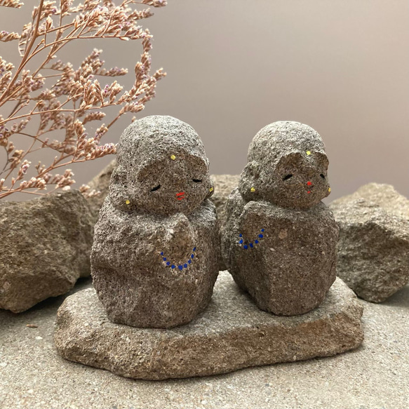 小さなお地蔵さま『合掌』 その他置物 masa.T 通販 16897396｜Creema