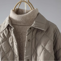 【全3色】冬 90%ダウンジャケット　カジュアルな軽い 厚手のコート　防風ジャケット　ミディアム 5枚目の画像