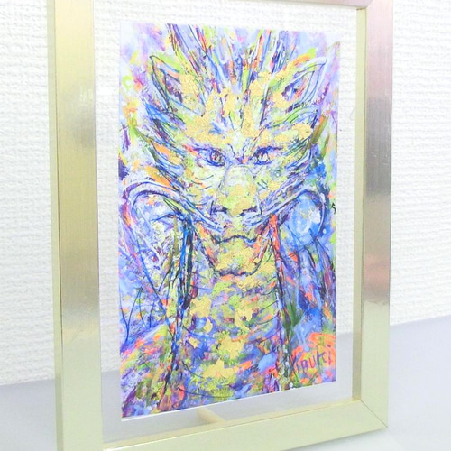 #53 抽象画 原画 はがき 53 抽象画 原画 はがき