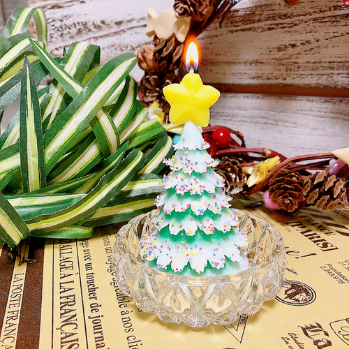 クリスマスキャンドル 〔手作りキャンドルカービング〕 キャンドル