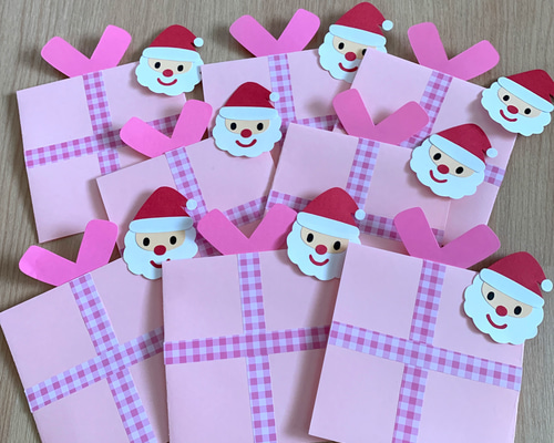 クリスマスのオーナメントに♥ボトル飾りに 可愛いサンタ | Toki