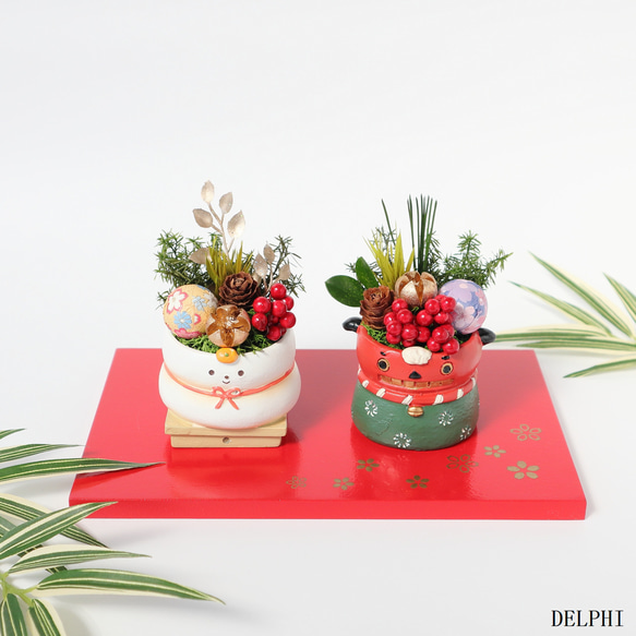 1〉布リース お正月飾り (獅子舞) 【公式通販】